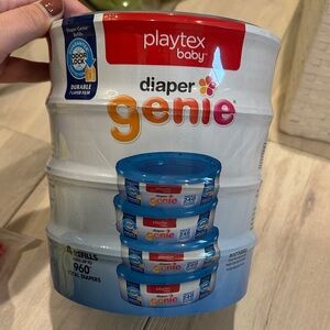 Playtex Diaper Genie Refill with Red and Blue Accents